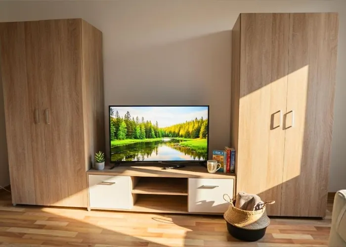 Modernes 5-personen Mit Kostenlosen Parkplaetzen, Boxspringbetten, Wlan, 3x Tv, Vollausgestatteter Kueche