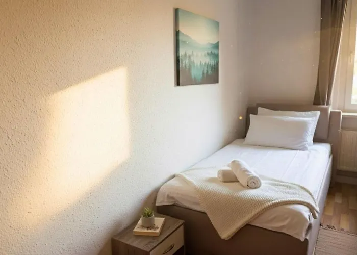 Modernes 5-personen Mit Kostenlosen Parkplaetzen, Boxspringbetten, Wlan, 3x Tv, Vollausgestatteter Kueche *