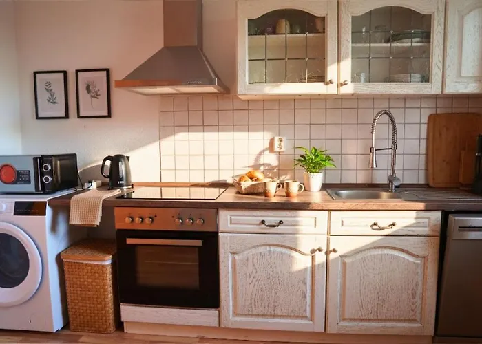 Modernes 5-personen Mit Kostenlosen Parkplaetzen, Boxspringbetten, Wlan, 3x Tv, Vollausgestatteter Kueche * مرسيبورغ