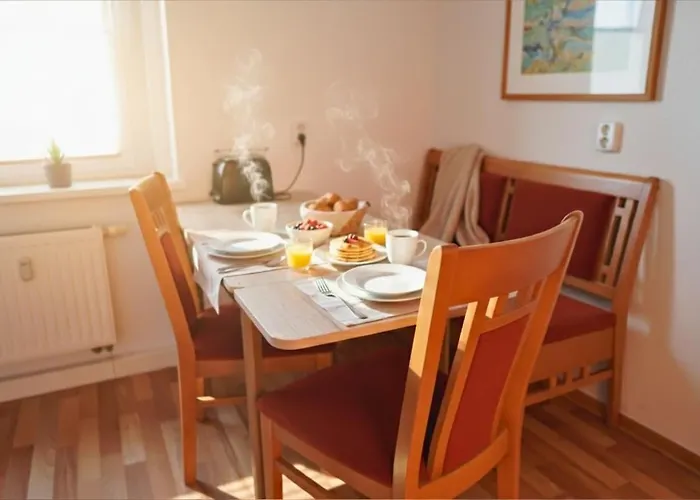 アパート Modernes 5-personen Mit Kostenlosen Parkplaetzen, Boxspringbetten, Wlan, 3x Tv, Vollausgestatteter Kueche