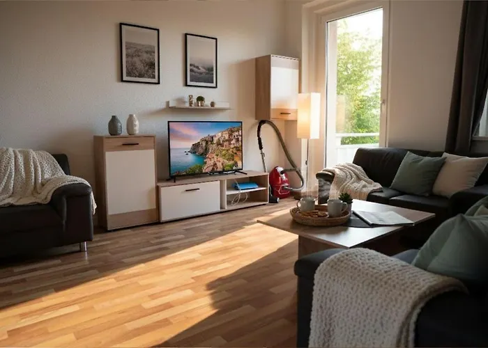 Modernes 5-personen Mit Kostenlosen Parkplaetzen, Boxspringbetten, Wlan, 3x Tv, Vollausgestatteter Kueche アパート